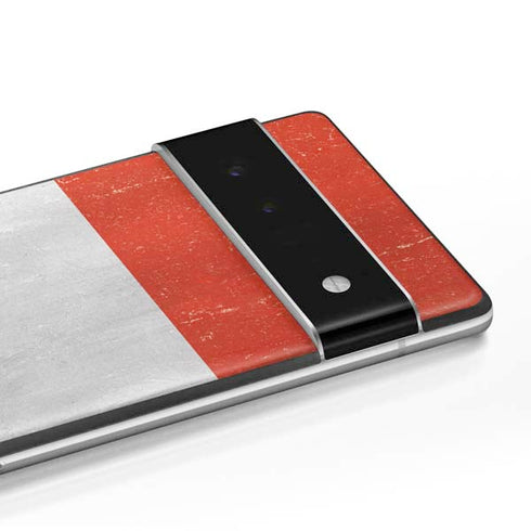 Netherlands Flag Distressed Google Pixel 6 Skin